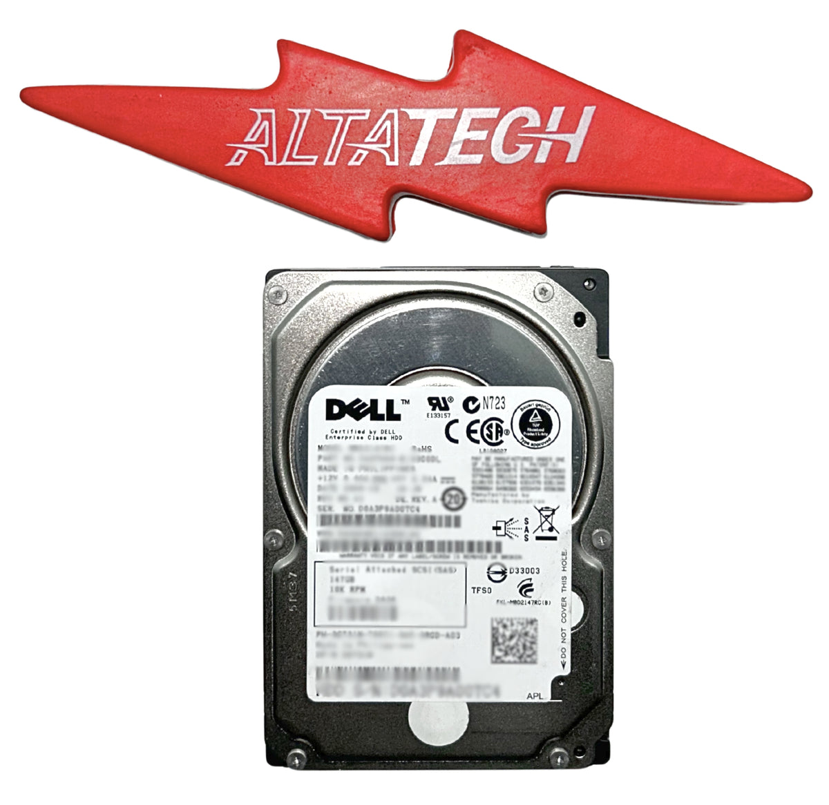 Dell G731N 146GB 10K SAS 2.5 6G MBD2147RC / CA07068-B10300DL, Used