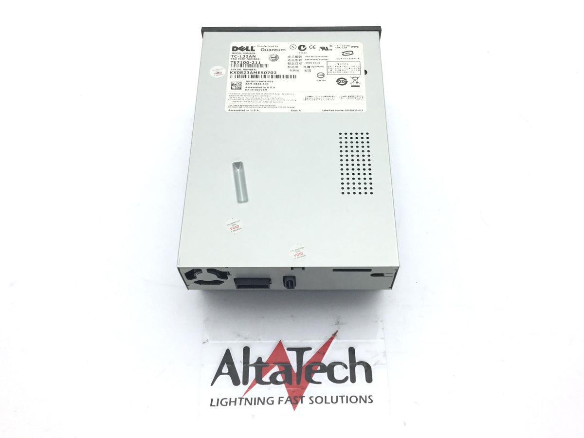 Dell 0G776M Ultrium LTO3-060 SAS Internal Tape Drive, Used