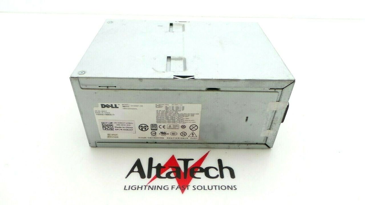 Dell 0G821T Precision T7500 1100W Power Supply, Used