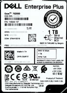 Dell G8FVT 1TB 7.2K SAS 2.5 12G HDD E+, Used