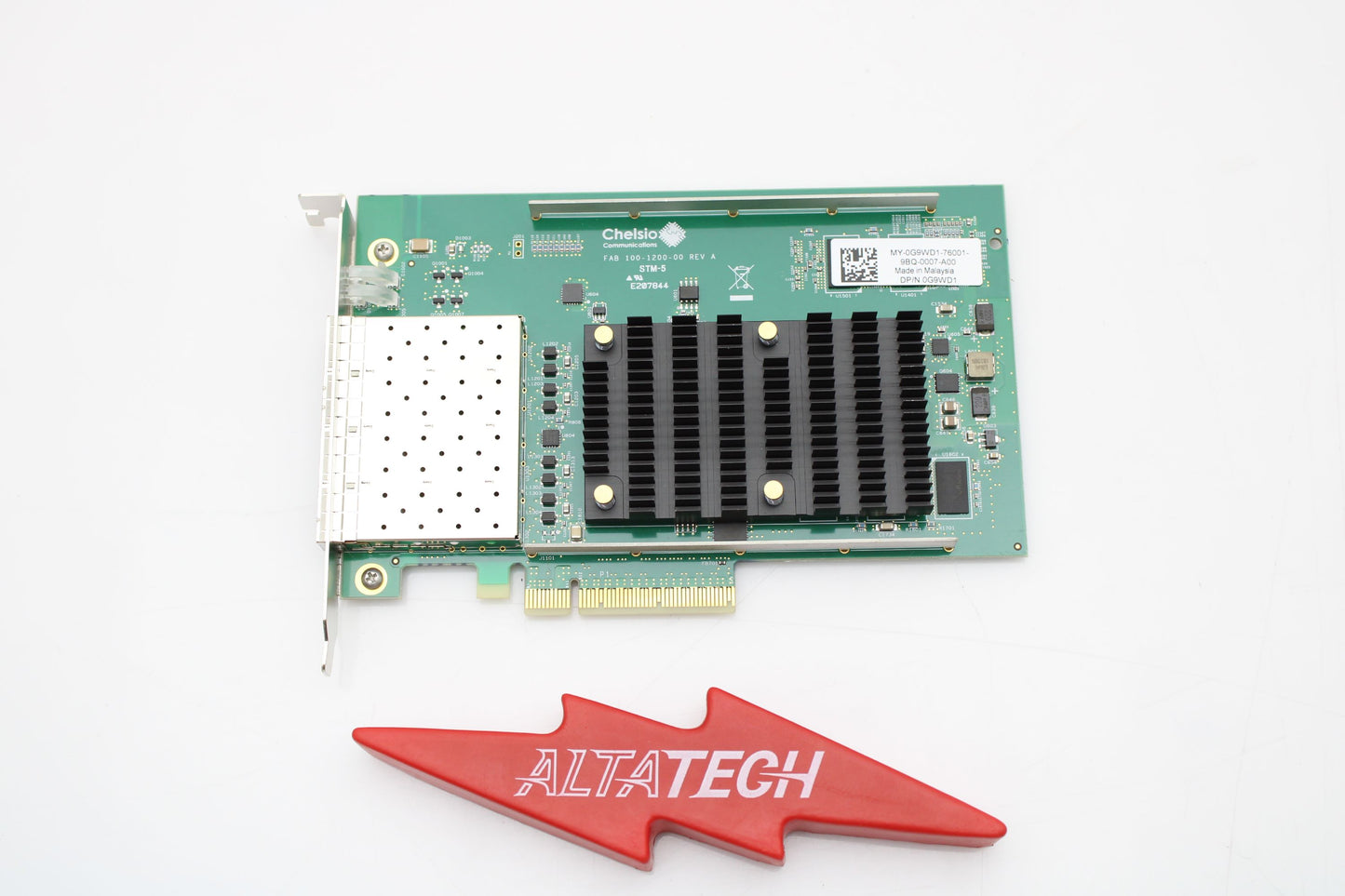 Dell 0G9WD1 Chelsio T540-CR 10GB SFP+ QP FH, Used