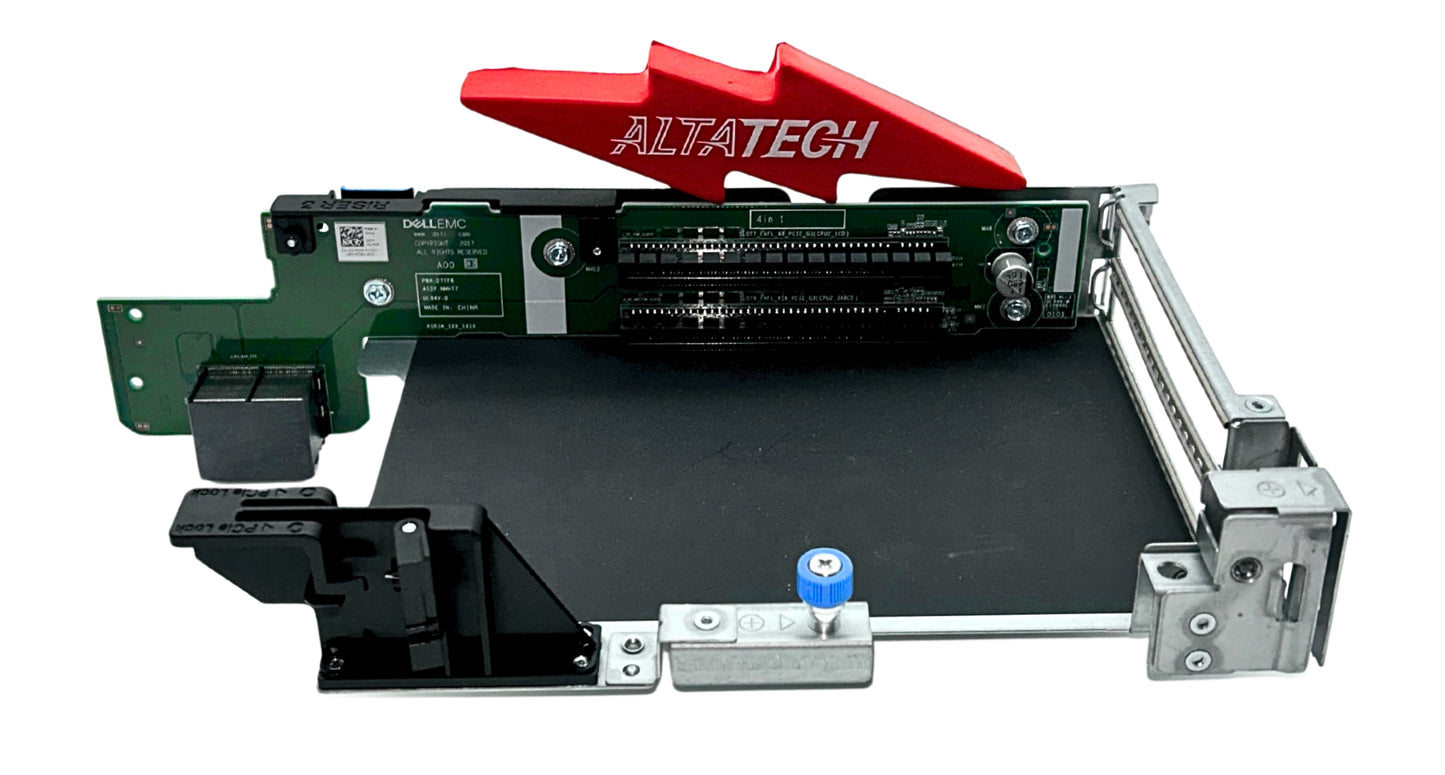 Dell GJ4G9 1X8 1x16 Riser3 Board R740/R740xd/R7425/XC740XD, Used