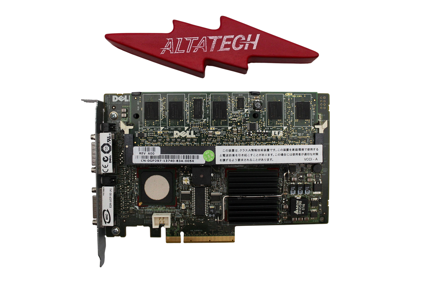 Dell GP297 PERC 5E SAS PCI-E Controller, Used