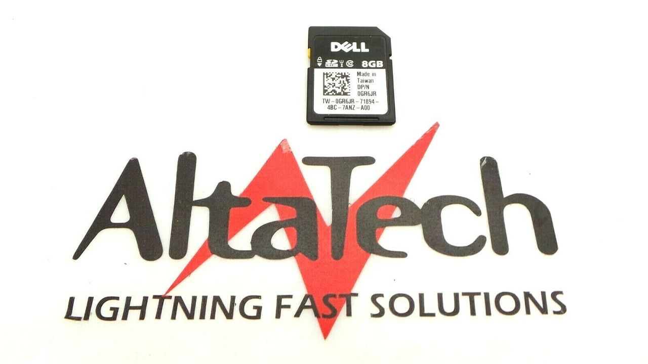 Dell 0GR6JR 8GB IDSDM iDRAC vFlash SDHC Card, Used
