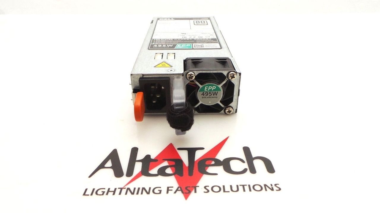 Dell 0GRTNK PowerEdge R730 495W 80 Plus Platinum Power Supply Unit, Used