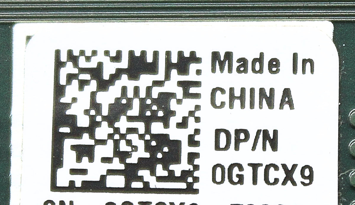 Dell GTCX9  Backplane 12x3.5 PS4100/SC200, Used