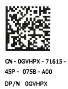 Dell GVHPX 1100W POWER SUPPLY PRECISION R5500, Used