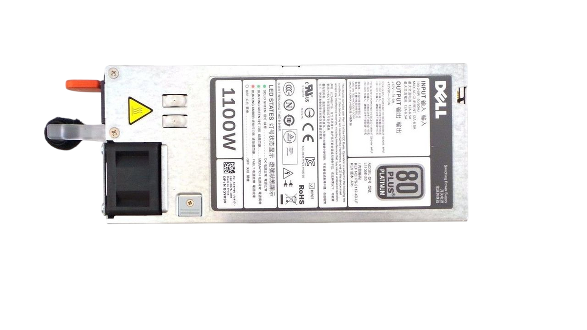 Dell GYH9V PowerEdge R720 Liteon 1100W Power Supply, Used
