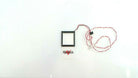 Dell H109M Studio XPS OEM Front Case Logo Backlight Panel W/ Cable - 0H101M, Used