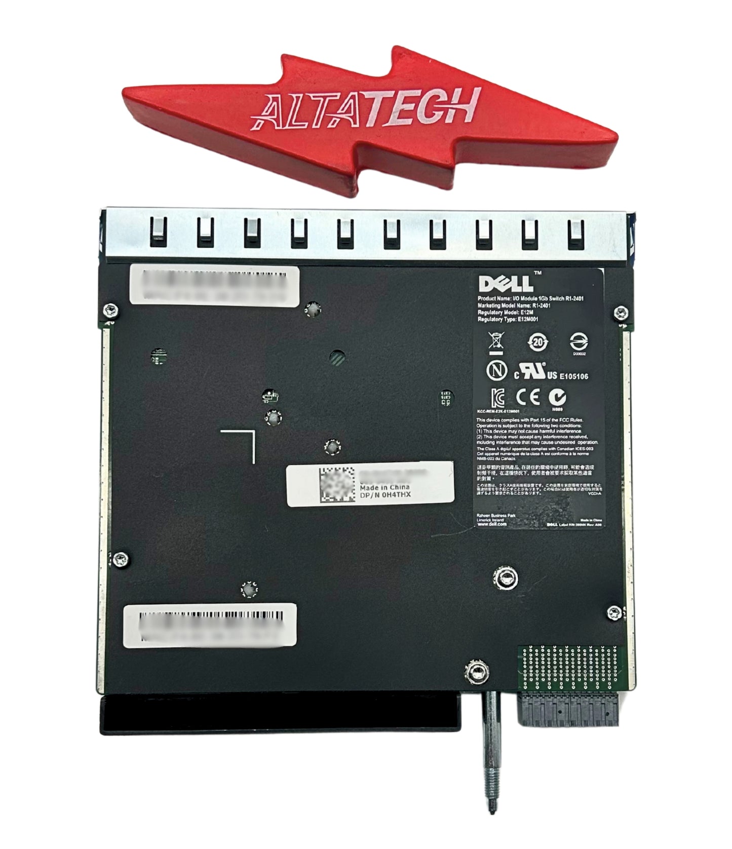 Dell H4THX VRTX 1GB SWITCH 8 PORT R1-2401, Used