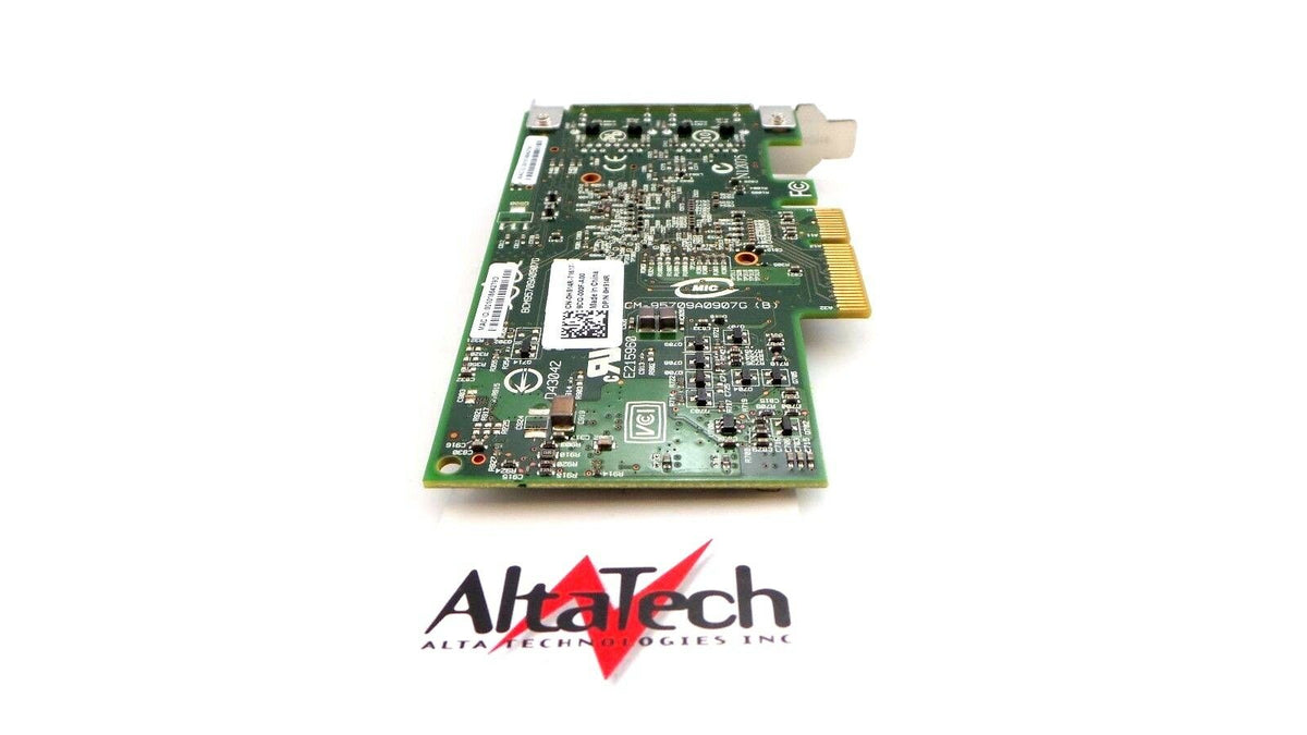 Dell 0H914R Broadcom Dual Port 1GB PCIe Network Adapter, Used