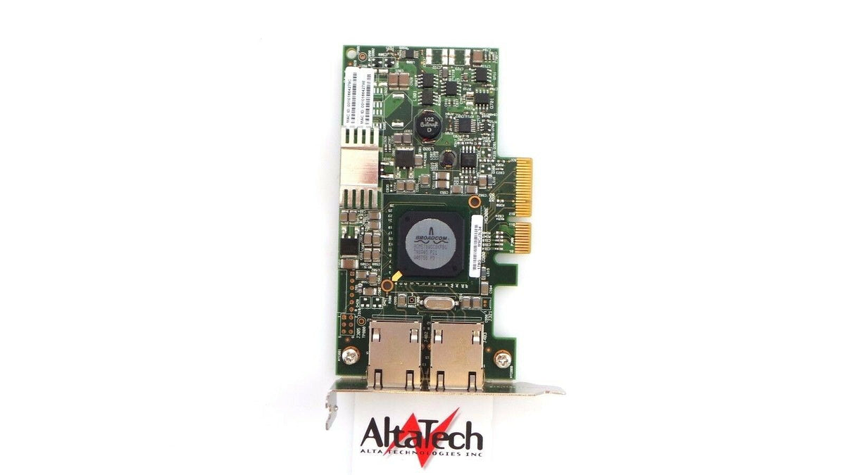 Dell 0H914R Broadcom Dual Port 1GB PCIe Network Adapter, Used