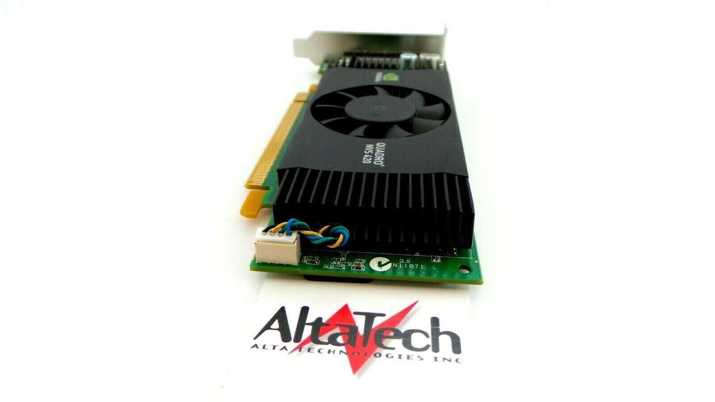 Dell 0H995J Nvidia Quadro NVS 420 512MB LP PCIe Graphics Card, Used