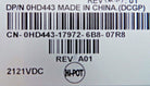 Dell 0HD443 PowerEdge 1435SC 600W Power Supply Unit, Used