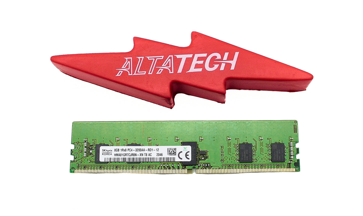 Dell HMA81GR7CJR8N-XN 8GB PC4-25600AA DDR4-3200 1RX8 ECC, Used