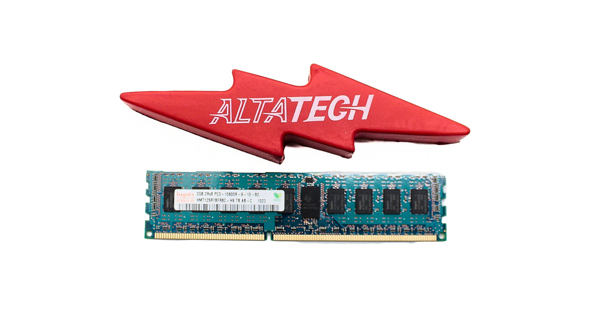 Dell HMT125R7BFR8C-H9 2GB PC3-10600R DDR3-1333 2RX8 ECC, Used