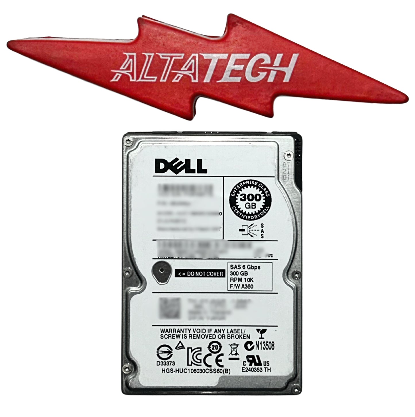 Dell HUC106030CSS600 300GB 10K SAS 2.5 6G, Used