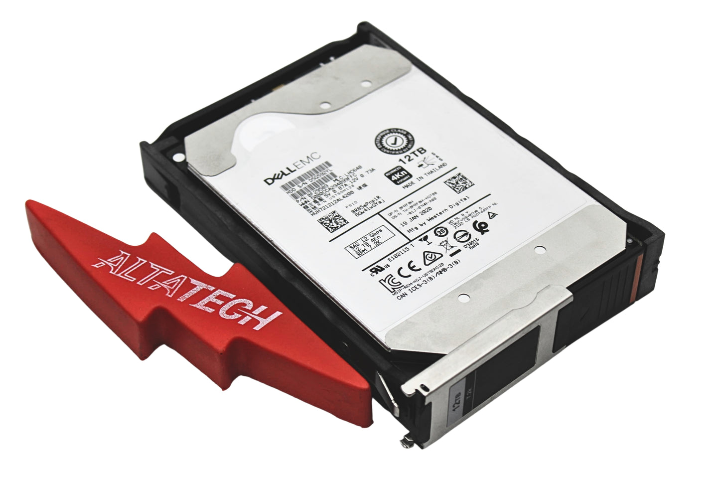 Dell HUH72121AL4200 12TB 7.2K SAS 3.5 12G 4KN CML, Used