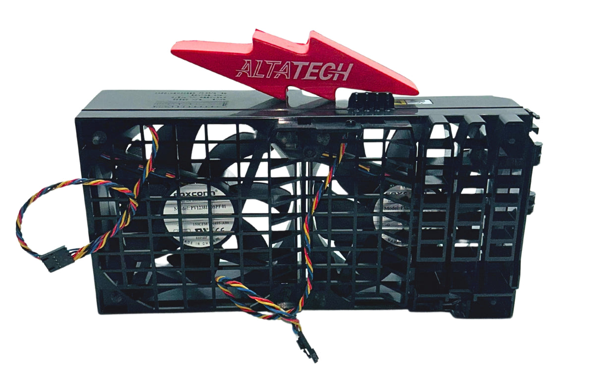 Dell HW856 Fan Assembly, T3500 T5500 Dual Fan, Used