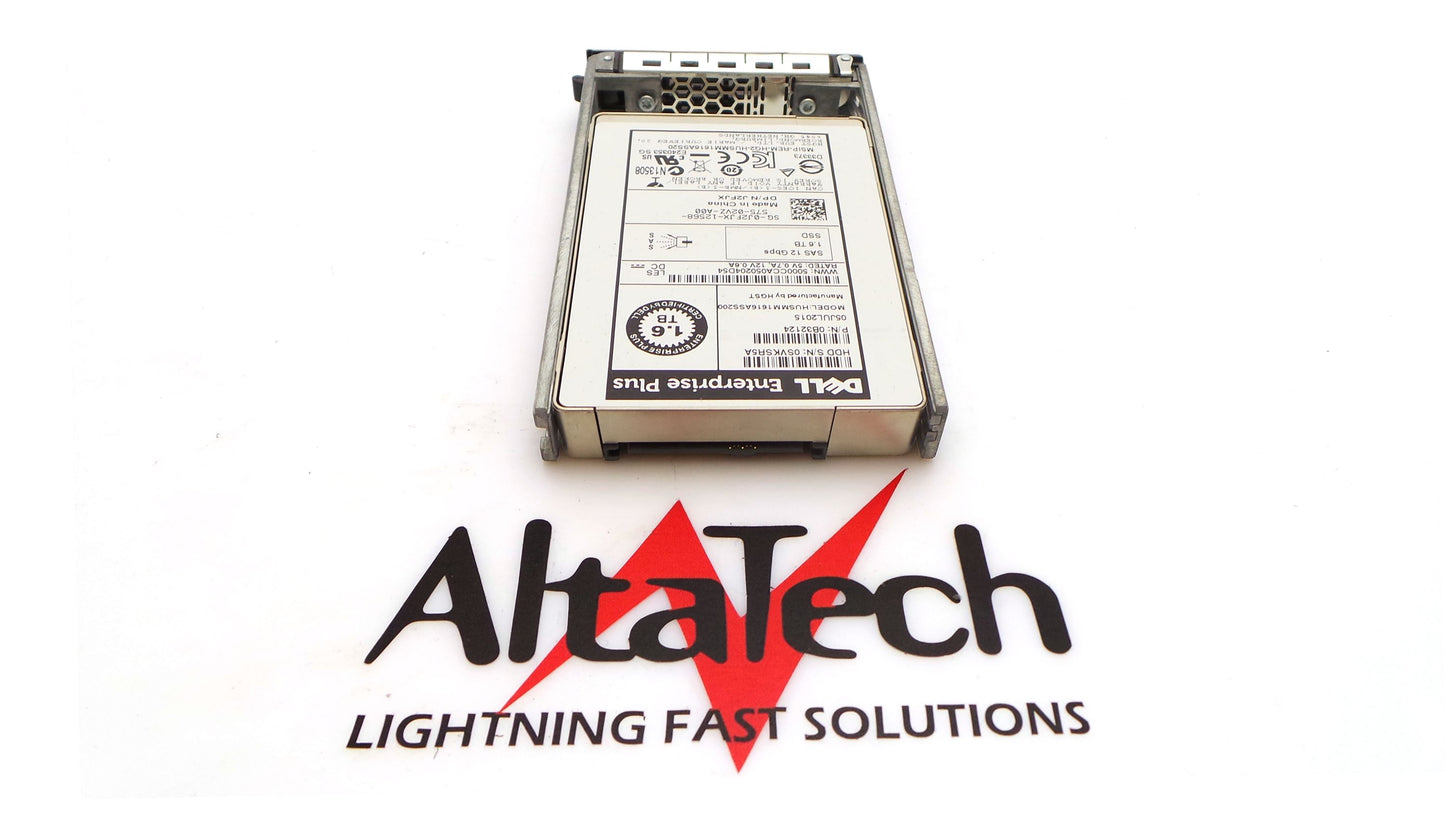 Dell J2FJX-CML 1.6TB SSD SAS 2.5 12G MU, Used