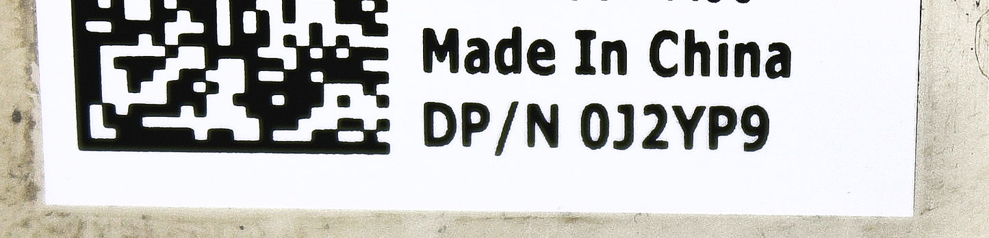 Dell J2YP9 Heatsink CPU2 86MM FC640, Used