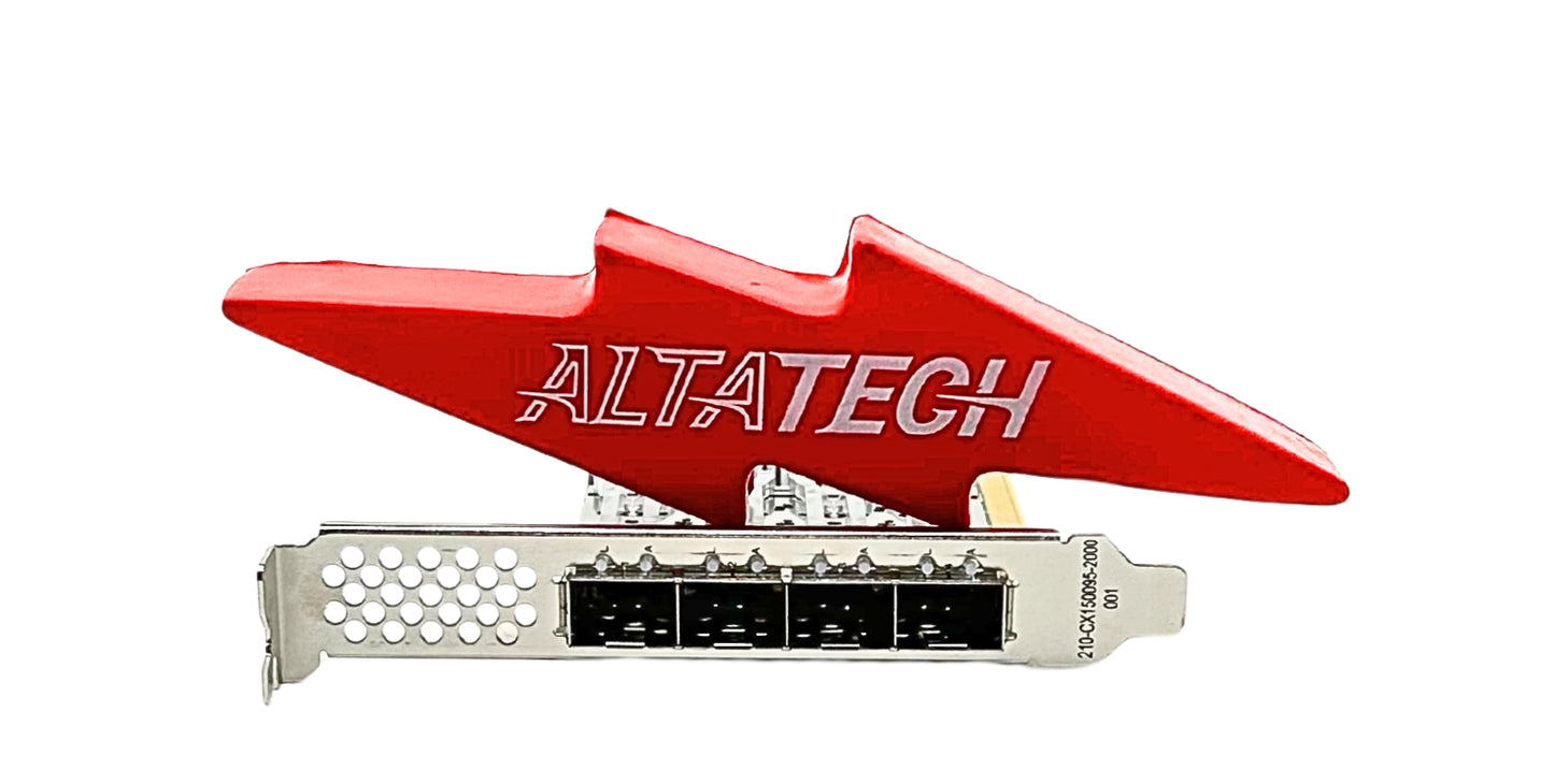 Dell J3D14 Broadcom 57504 25G QP SFP28 PCI-E FH NIC, Used