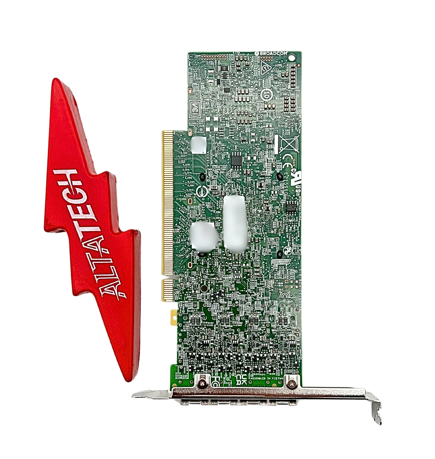 Dell J3D14 Broadcom 57504 25G QP SFP28 PCI-E FH NIC, Used