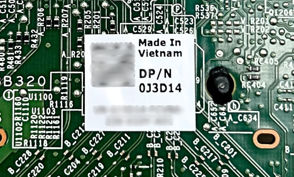 Dell J3D14 Broadcom 57504 25G QP SFP28 PCI-E FH NIC, Used