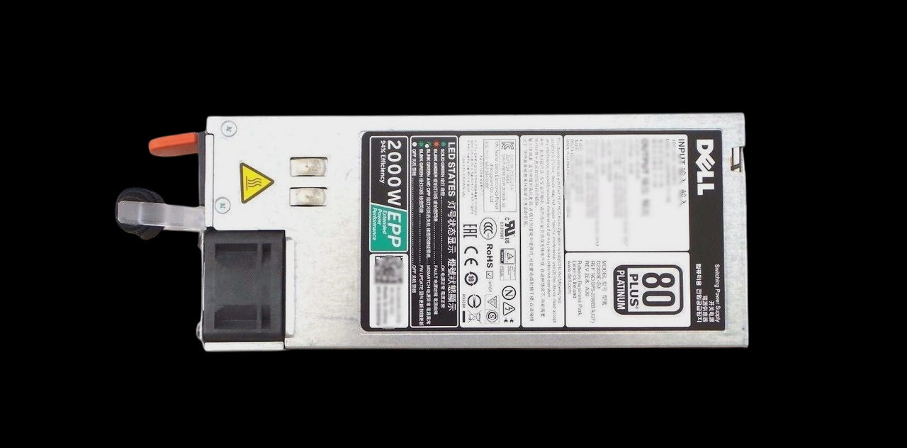 Dell 0J5WMG PowerEdge FX2 / C4130 2000W Delta Power Supply, Used