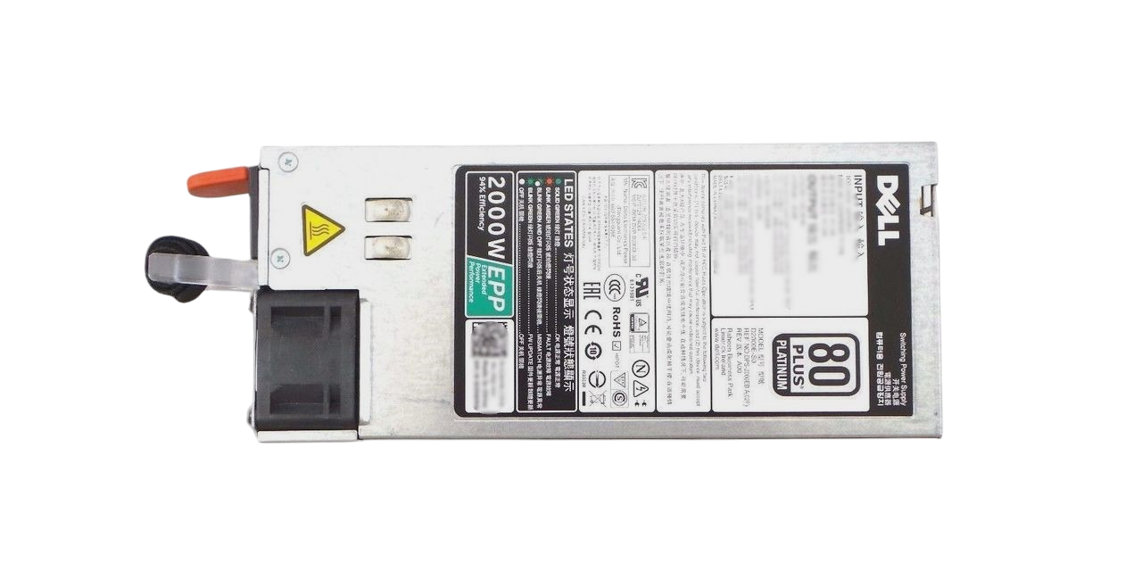 Dell 0J5WMG PowerEdge FX2 / C4130 2000W Delta Power Supply, Used