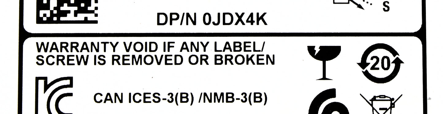 Dell JDX4K 800GB SSD SAS 2.5 12G WI HUSMM3280ASS200 / 0B35157 EP, Used