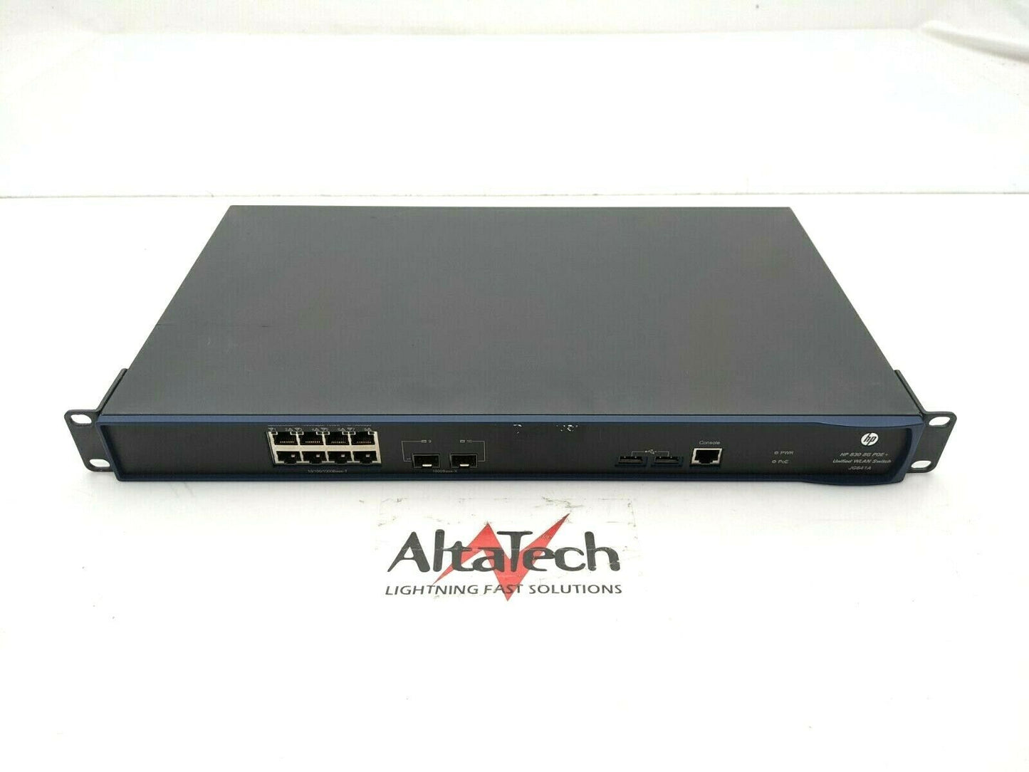 Dell JG641A ProCurve 830 8-Port PoE+ Unified Wired-WLAN Network Switch, Used