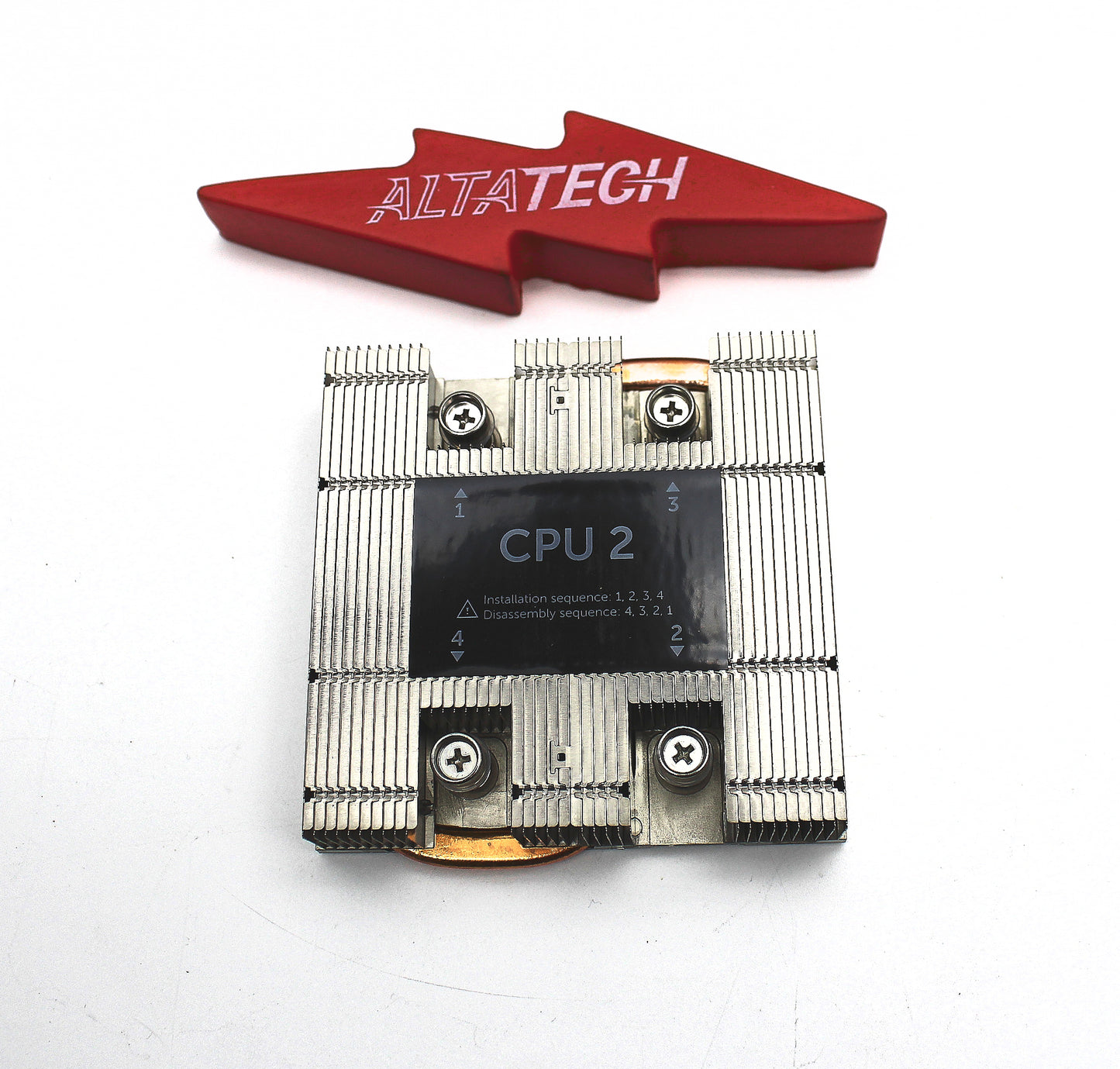 Dell JR3TG Heatsink Assembly #2 135W+ FC630, Used