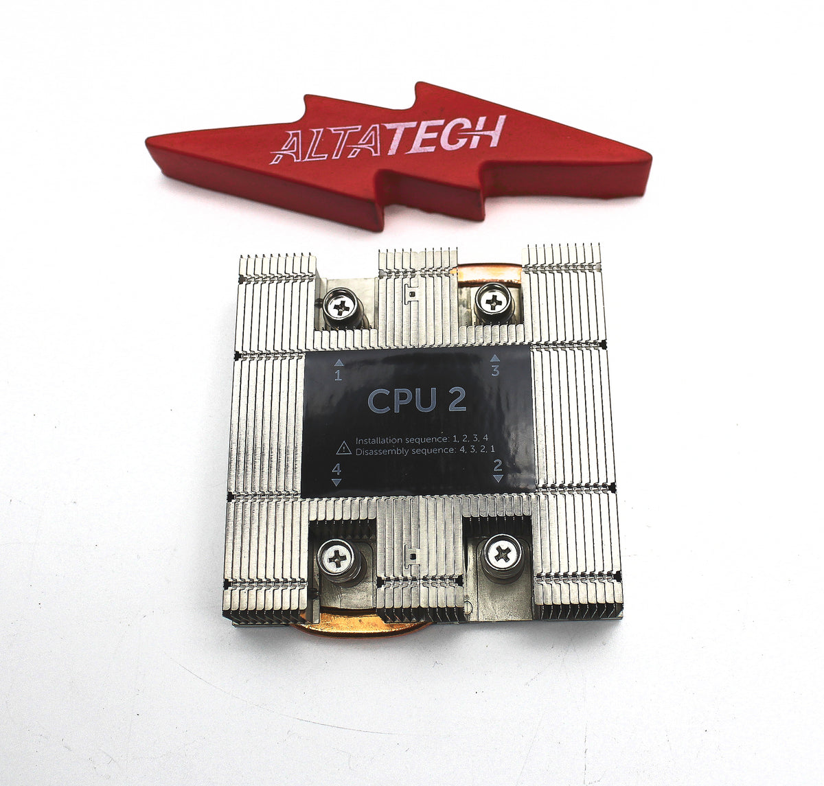 Dell JR3TG Heatsink Assembly #2 135W+ FC630, Used