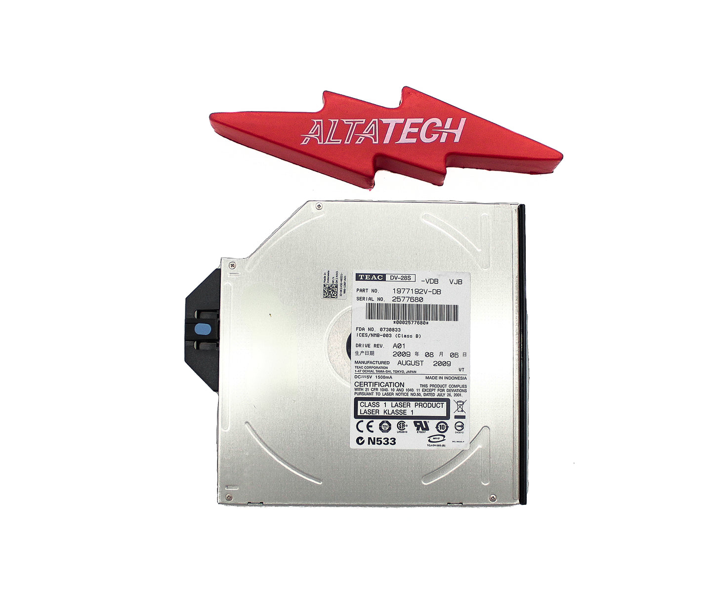 Dell K145G 8X DVD SLIMLINE SAS R-SERIUS, Used