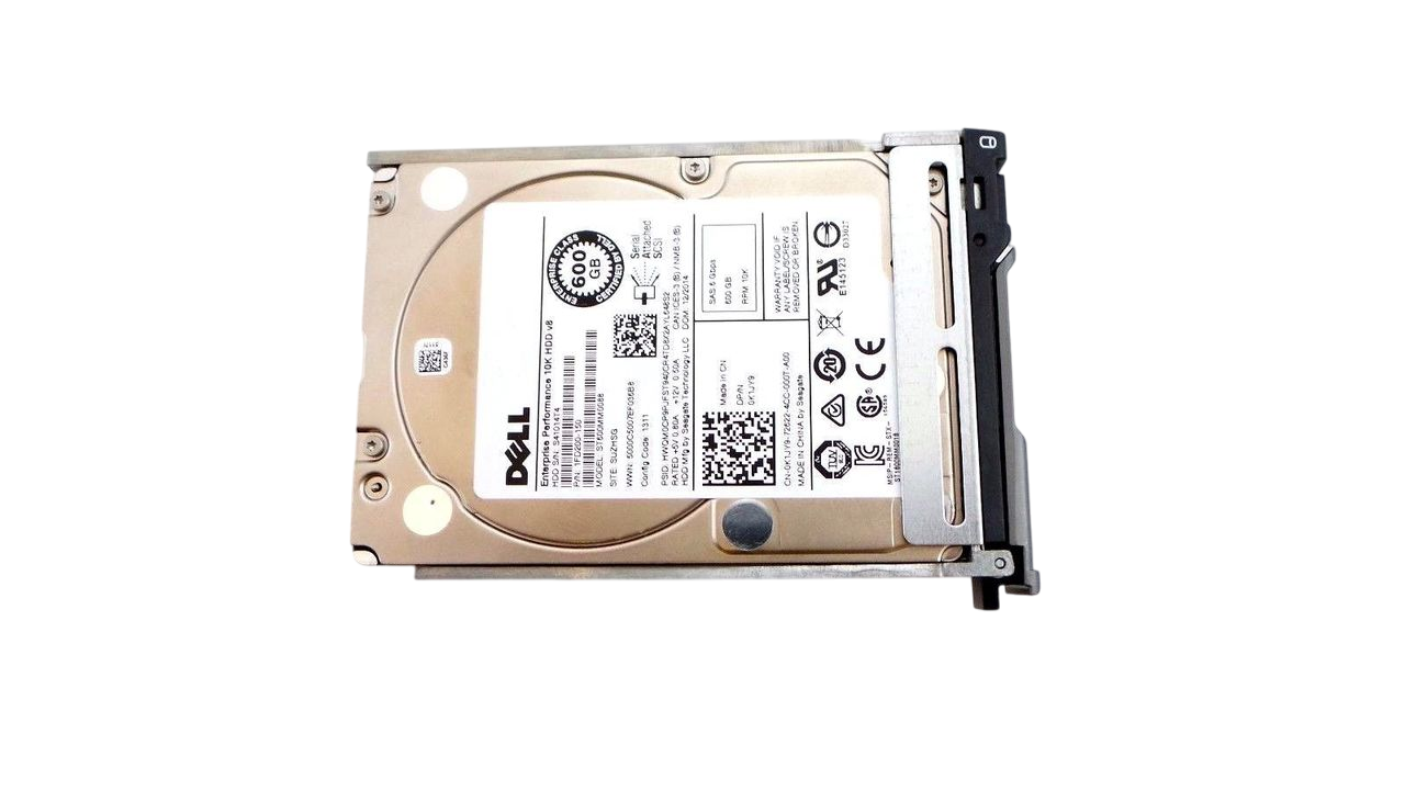 Dell K1JY9 600GB 10K SAS 2.5" 6G, Used
