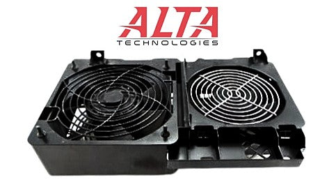 Dell KC257 Precision 690 Desktop Dual Front Fan Assembly 12V, Used