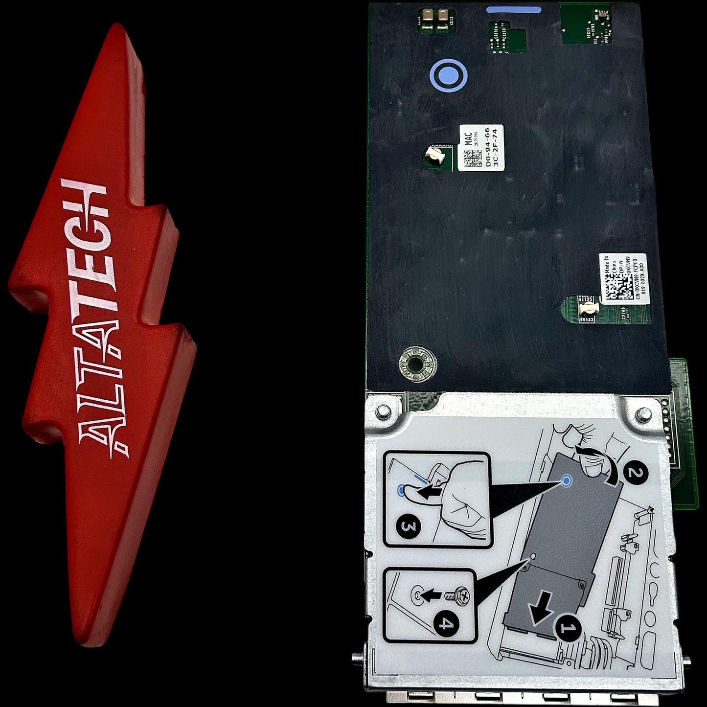 Dell 0KCVN9 I/O Mezzanine SFP 4x SFP SC5020/S70, Used