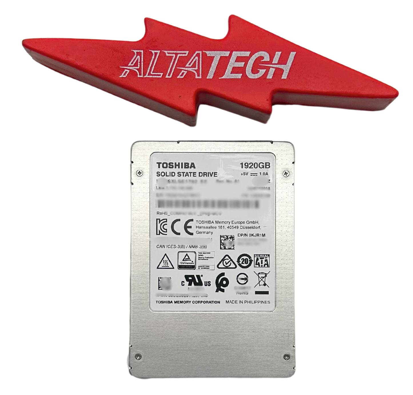 Dell KJR1M 1.92TB SSD SATA 2.5 6G KHK6XLSE1T92 / 1846KBZ, Used