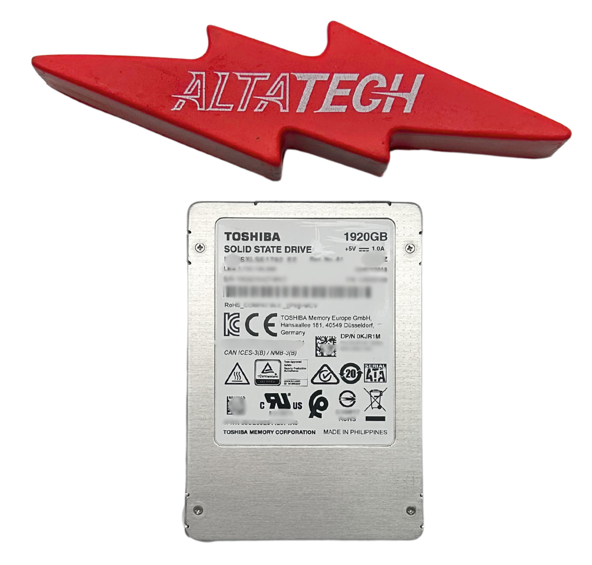 Dell KJR1M 1.92TB SSD SATA 2.5 6G KHK6XLSE1T92 / 1846KBZ, Used