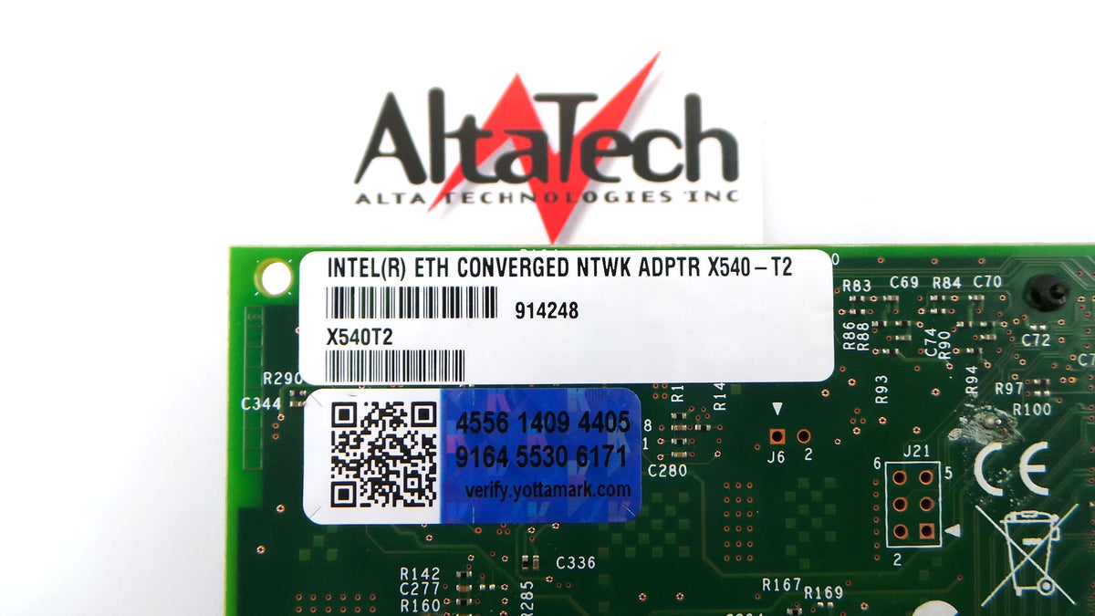 Dell 0KVN5R 10Gbps Dual-Port Ethernet Network Card, Used