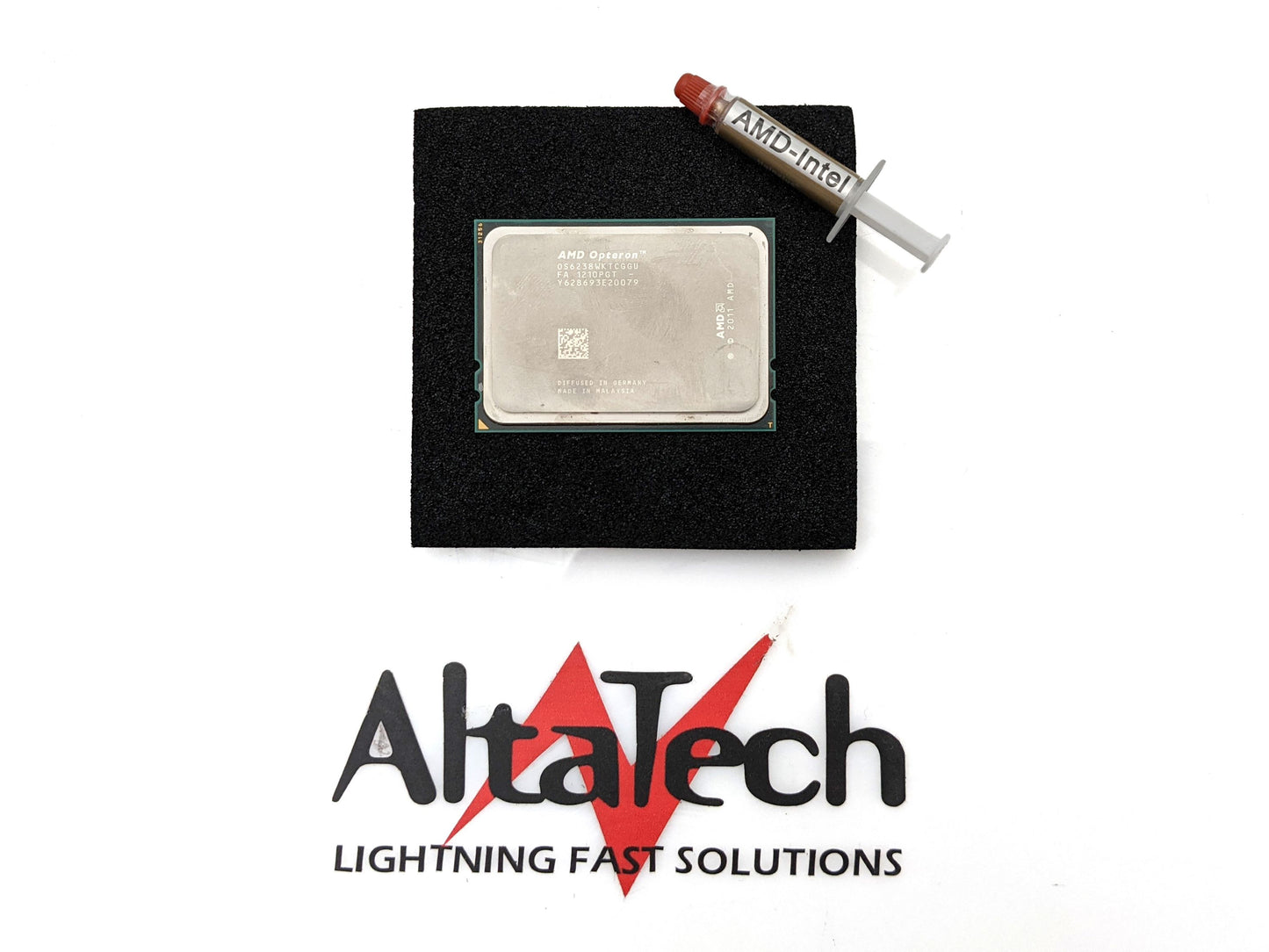 Dell 0KW0JR Dell KW0JR AMD Opteron 6238 2.6GHz 12-Core Processor OS6238WKTCGGU, Used