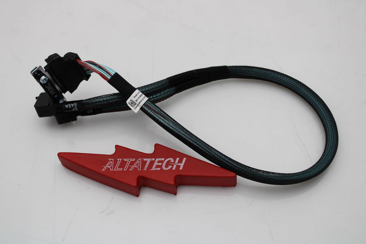 Dell KW1VG Cable BP SAS A/B TO PERC 8BAY R740, Used