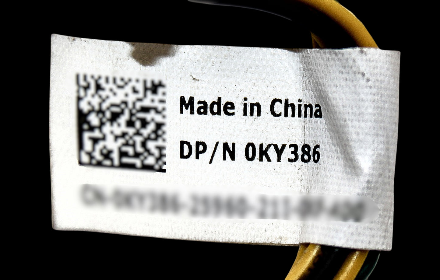 Dell KY386 CABLE INTERNAL SD MODULE R710, Used