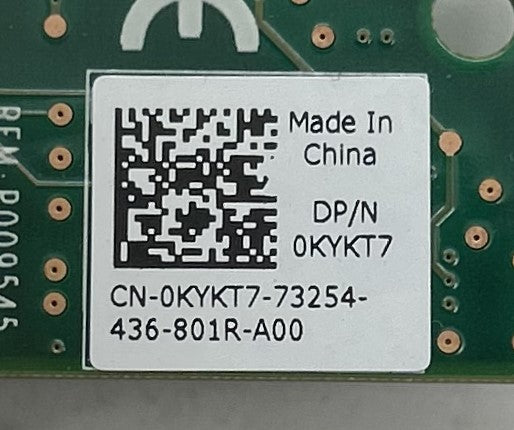 Dell KYKT7 Emulex OCM14102-U2-D 10G DP RDNC BL, Used
