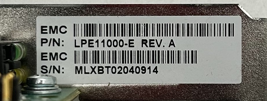 Dell LPE11000-E 4GB/S SINGLE FC-AL CONTROLLER, Used