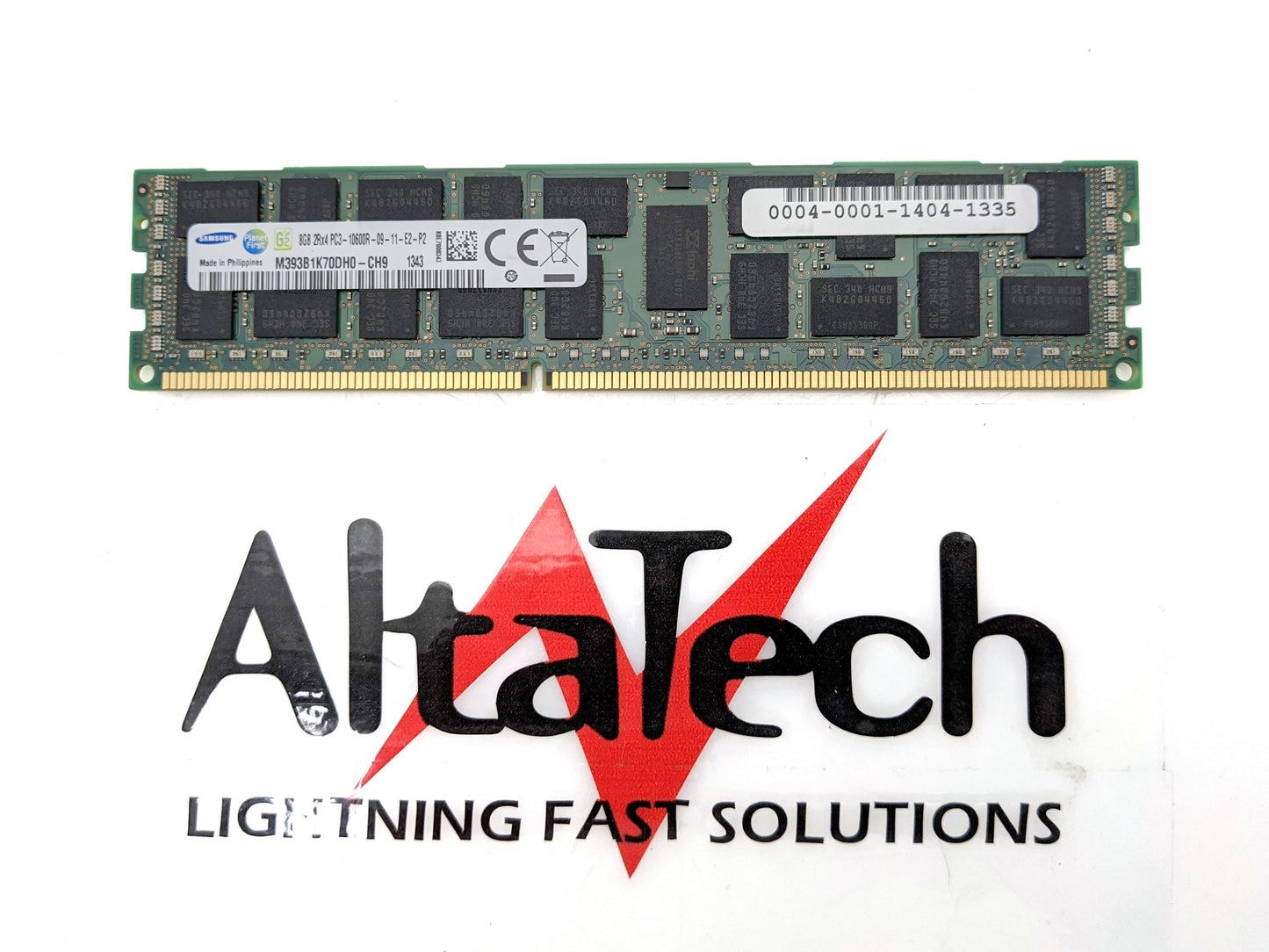 Dell 0M1R1H 8GB PC3-10600R 2RX4 ECC, Used