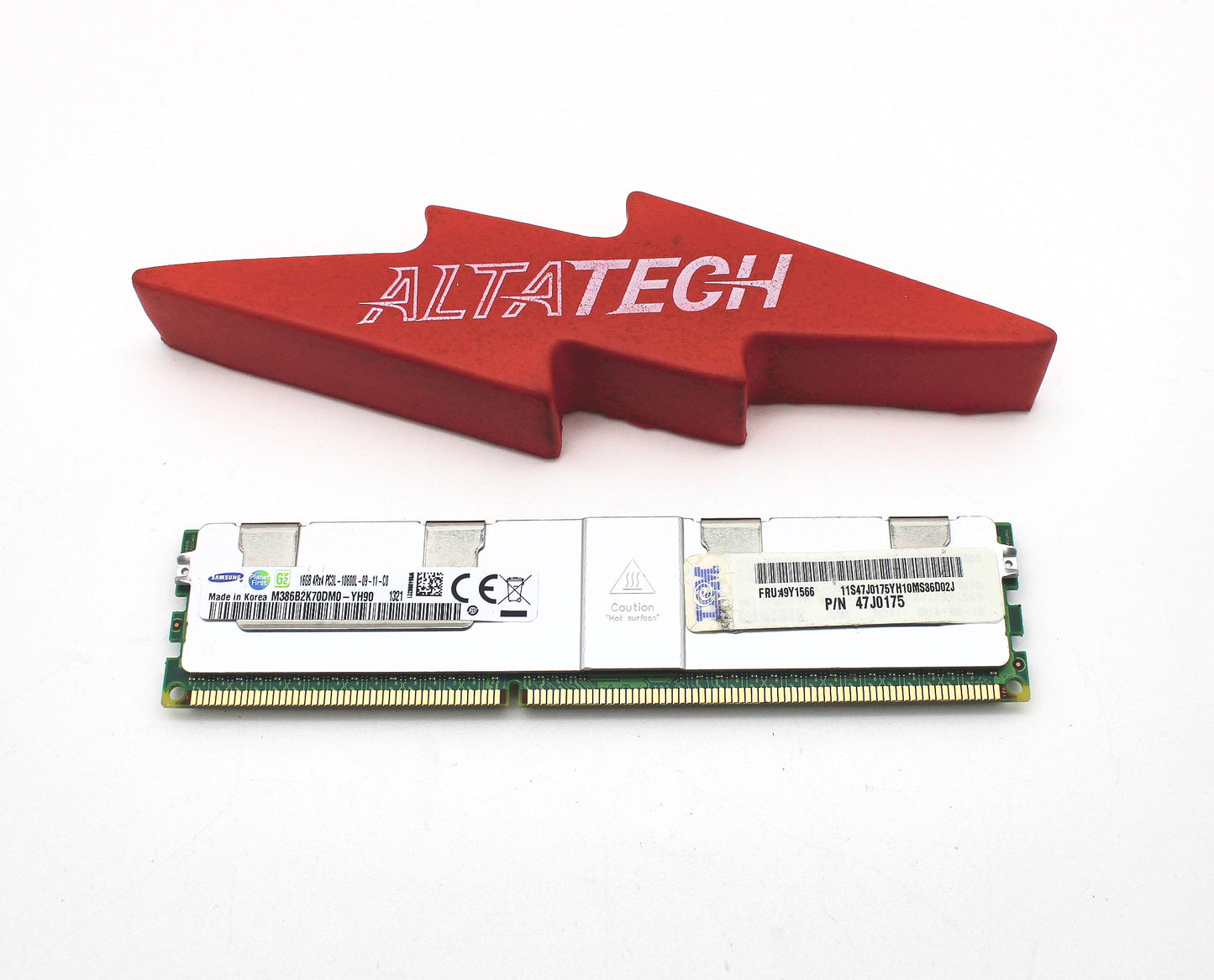 Dell M386B2K70DM0-YH90 16GB PC3L-10600L DDR3-1333 4RX4 ECC, Used