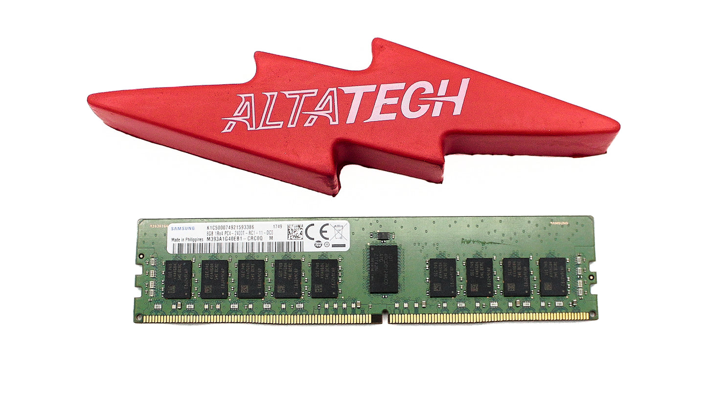 Dell M393A1G40EB1-CRC 8GB PC4-19200T DDR4-2400 1RX4 ECC, Used