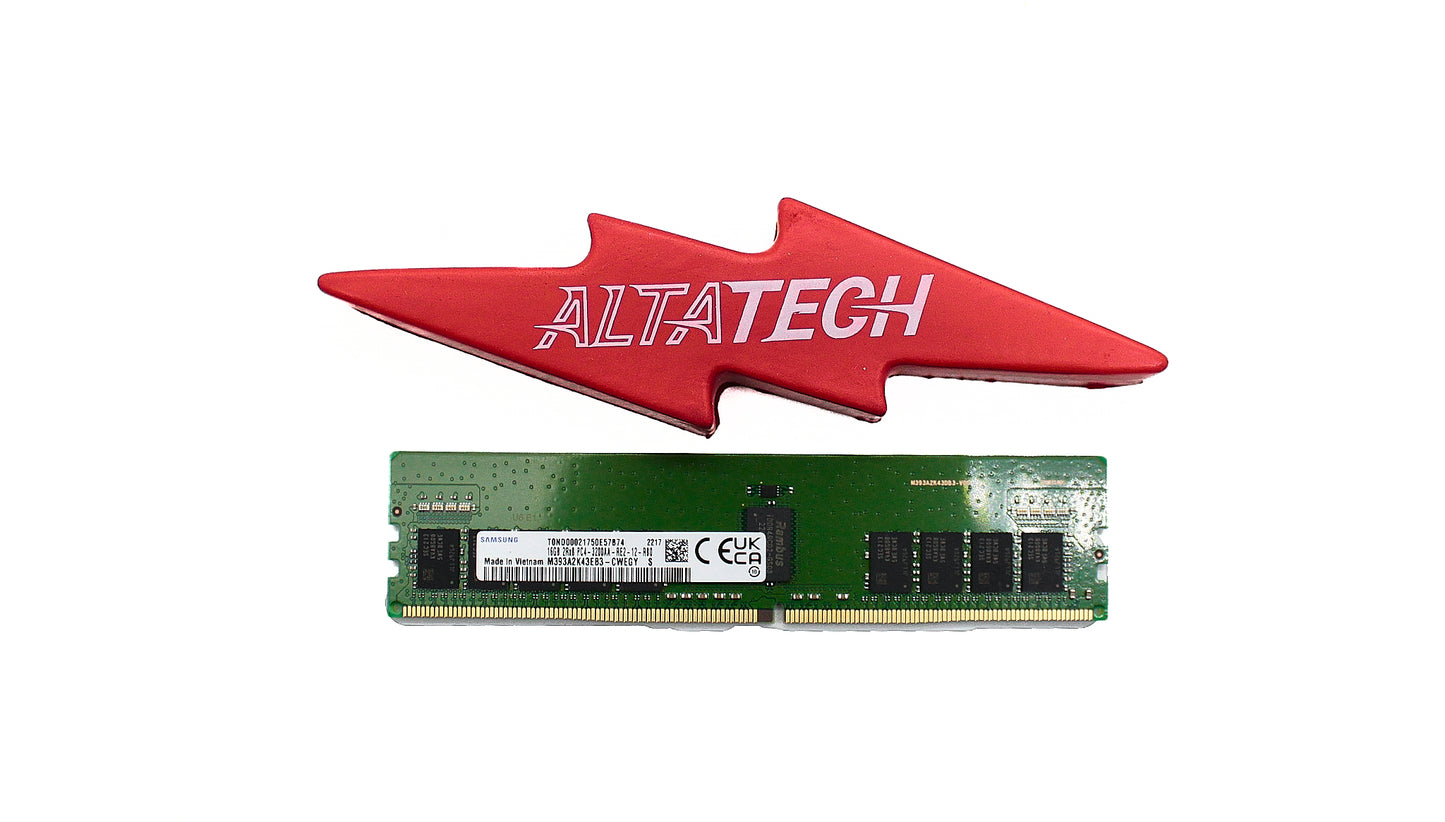Dell M393A2K43EB3-CWEGY 16GB PC4-25600AA DDR4-3200 2RX8 ECC, Used